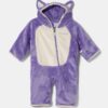 Columbia combinezon bebe Foxy Baby  Sherpa Bunting culoarea violet