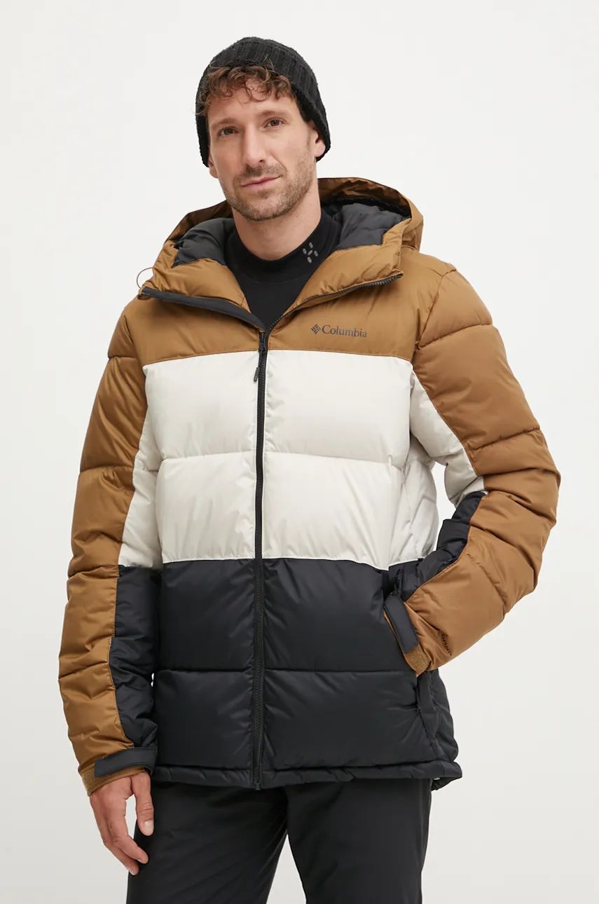 Columbia geaca de schi Slope Style culoarea maro