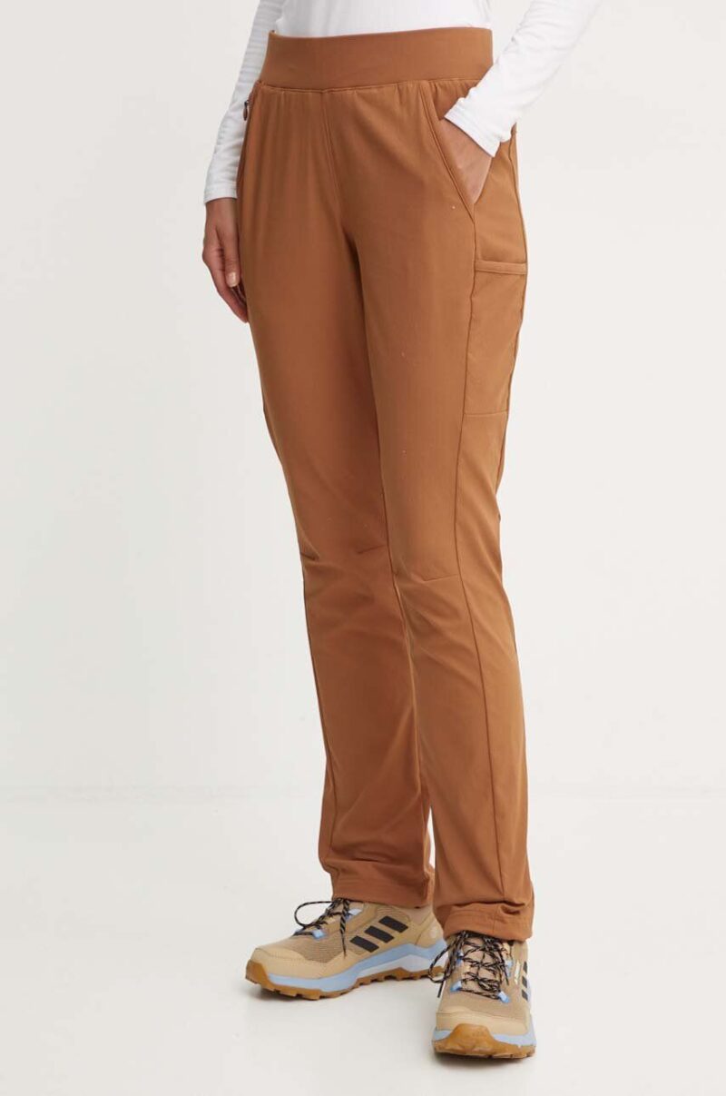 Columbia pantaloni de exterior Leslie Falls culoarea maro