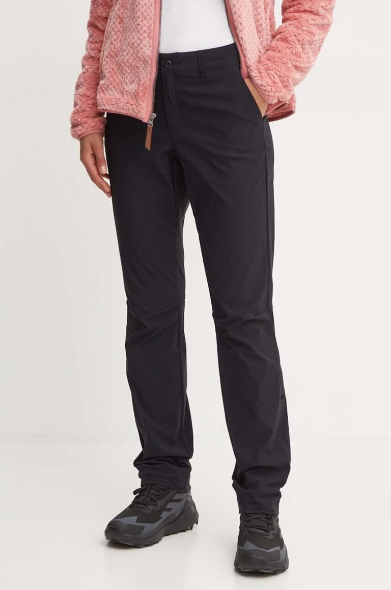 Columbia pantaloni de exterior Leslie Falls culoarea negru