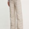 Columbia pantaloni de exterior Wallowa Insulated culoarea bej