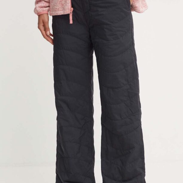 Columbia pantaloni de exterior Wallowa Insulated culoarea negru