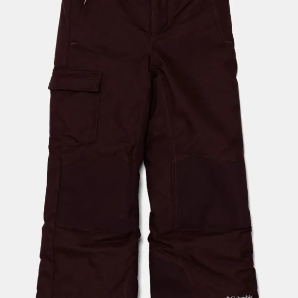 Columbia pantaloni de schi pentru copii Bugaboo culoarea bordo