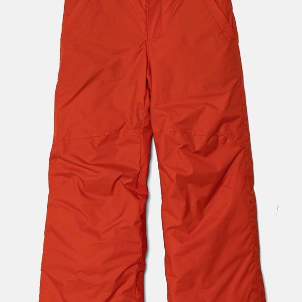 Columbia pantaloni de schi pentru copii Ice Slope culoarea rosu