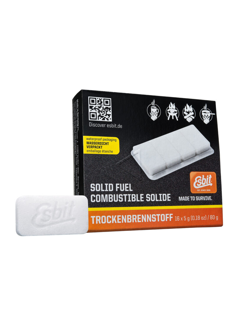 Combustibil solid Esbit Solid Fuel Tablets 16 x 5g preţ