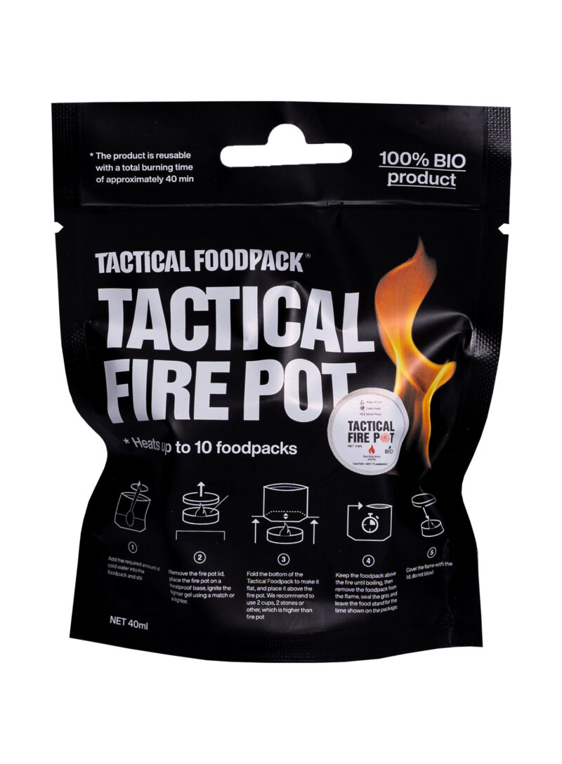 Combustibil solid Tactical FoodPack Tactical Fire Pot