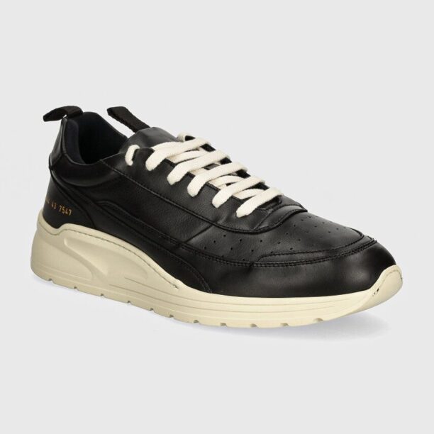 Common Projects sneakers din piele Track 90 culoarea negru