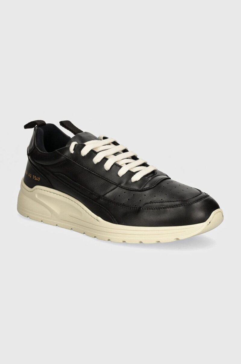 Common Projects sneakers din piele Track 90 culoarea negru