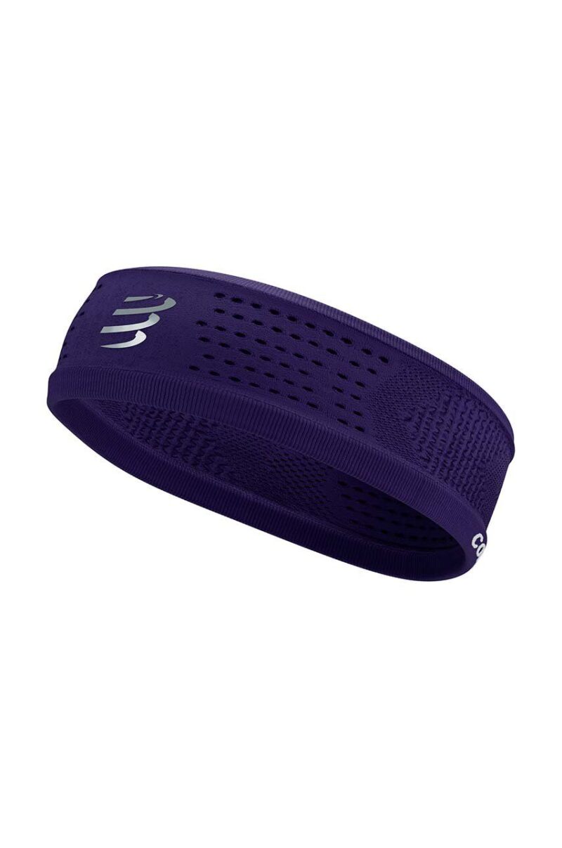 Compressport bentita pentru cap Thin Headband On/Off culoarea violet