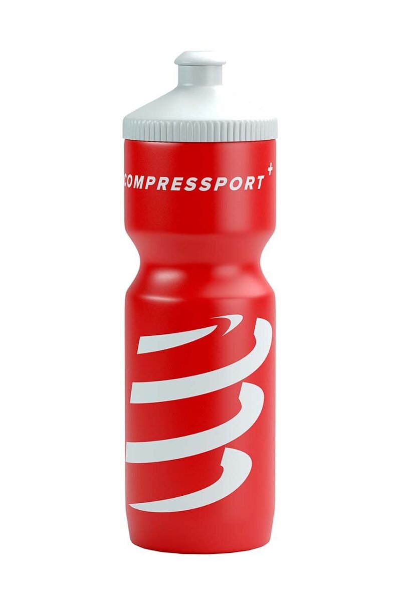 Compressport sticla Cycling Bottle 750 ml culoarea rosu