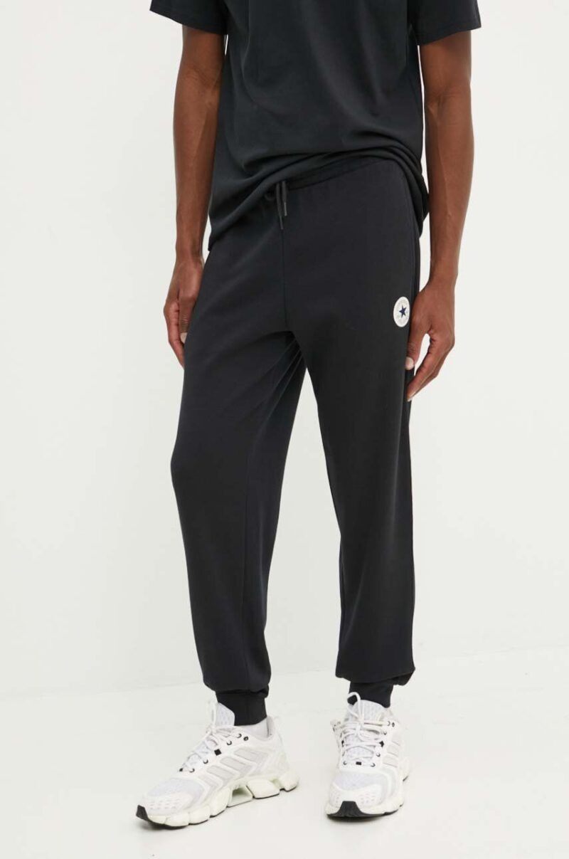 Converse pantaloni de trening culoarea negru