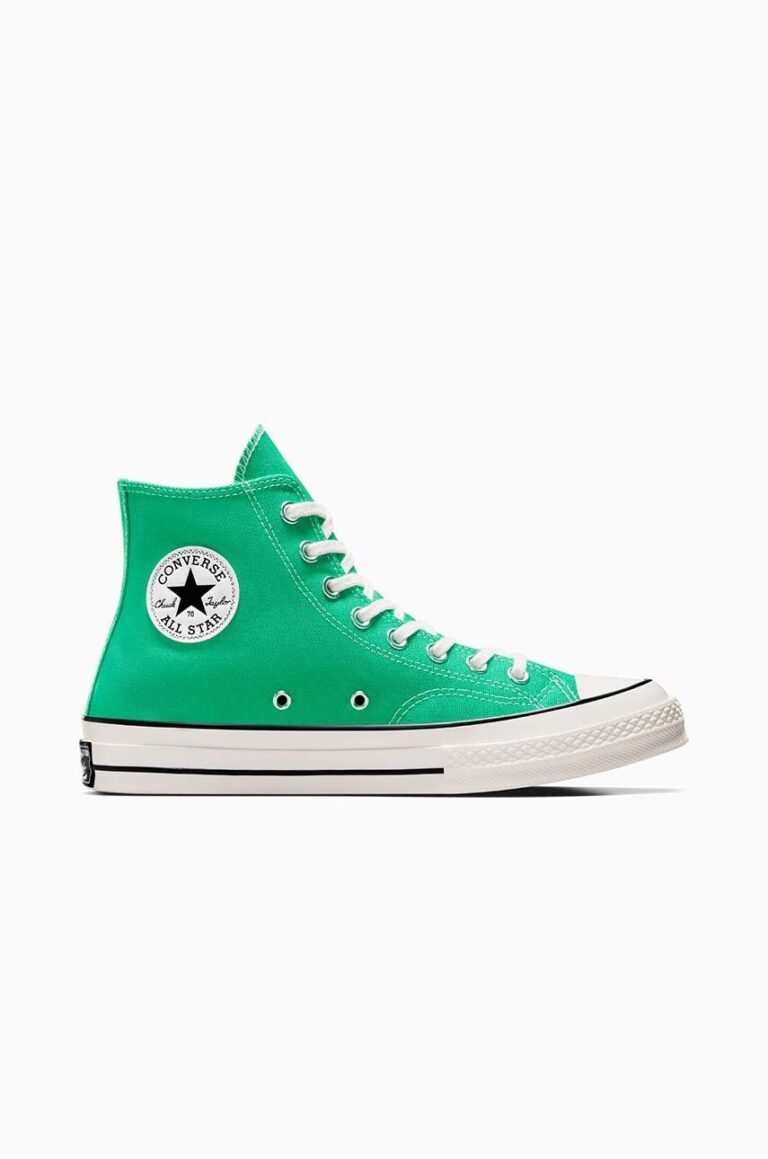 Converse tenisi Chuck 70 culoarea verde