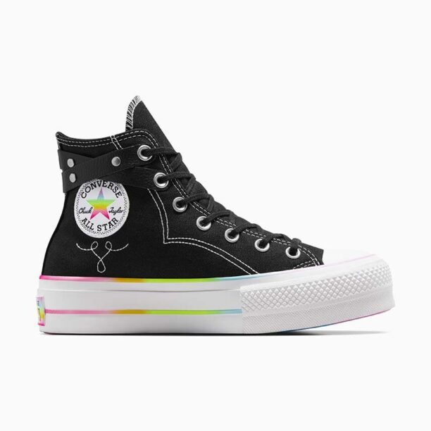 Converse tenisi Chuck Taylor All Star Lift Hi Pride femei