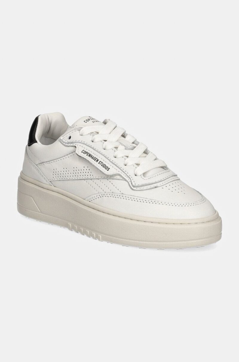 Copenhagen sneakers din piele culoarea alb