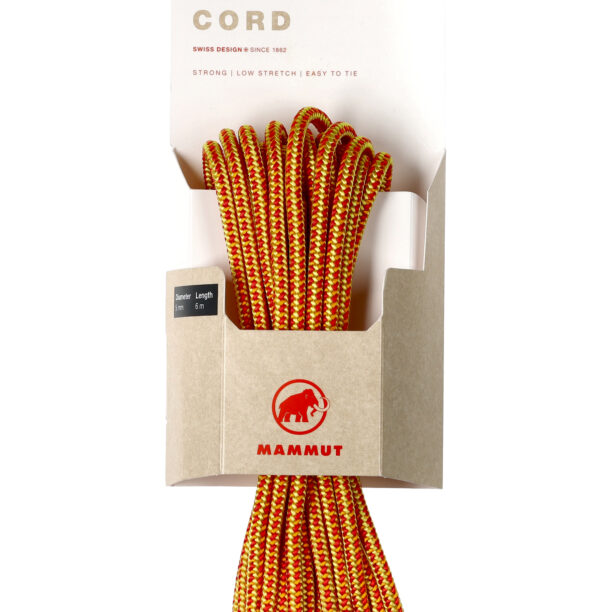 Cordelina escalada Mammut Cord POS 5 mm 6 m - yellow preţ