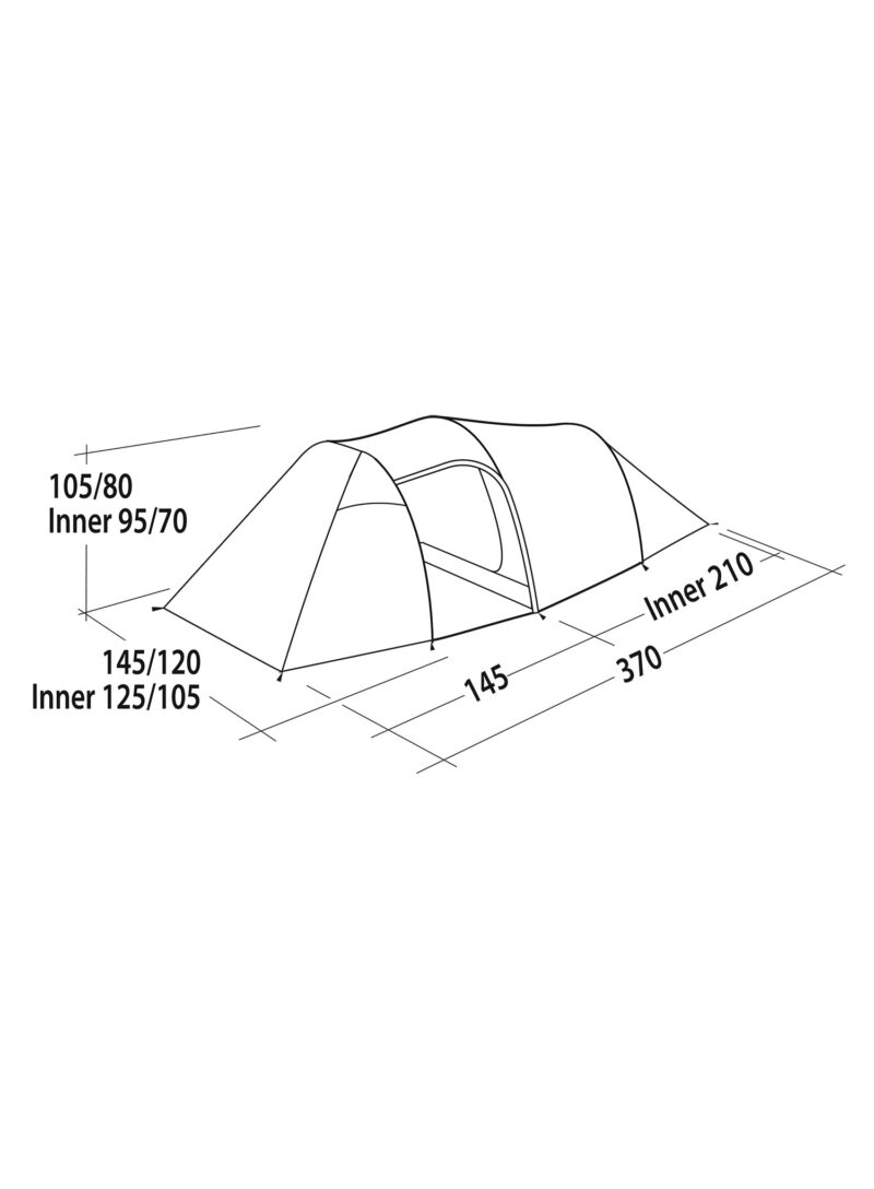 Cort 2 persoane Easy Camp Magnetar 200 - rustic green preţ