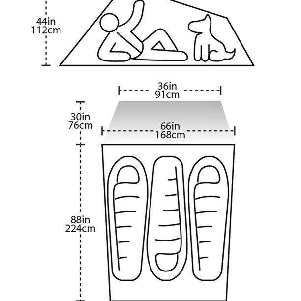 Cort 3 persoane Big Agnes C Bar 3 Tent preţ