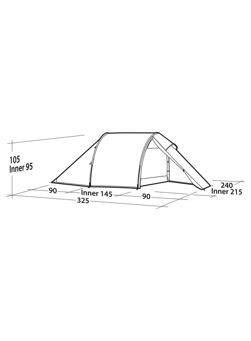 Cort 3 persoane Easy Camp Vega 300 Compact preţ