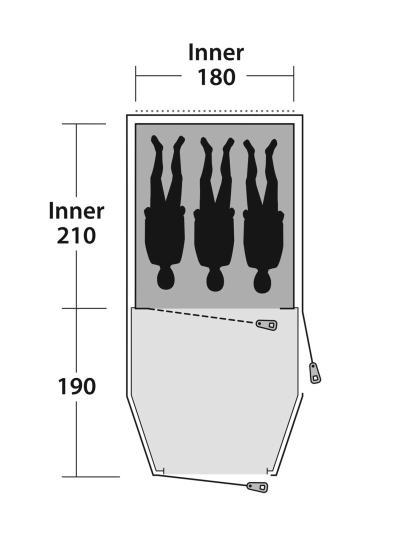 Cumpăra Cort 3 persoane Outwell Earth 3
