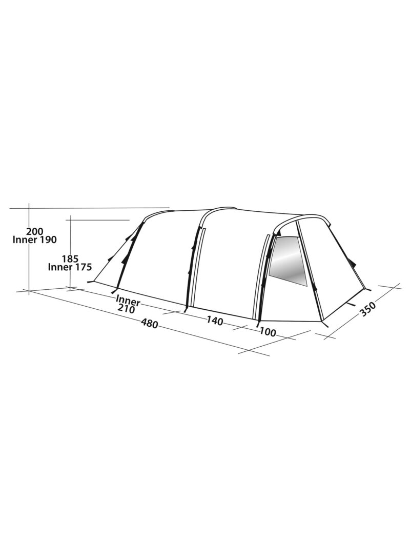 Cort 6 persoane Easy Camp Huntsville 600 - rustic green preţ