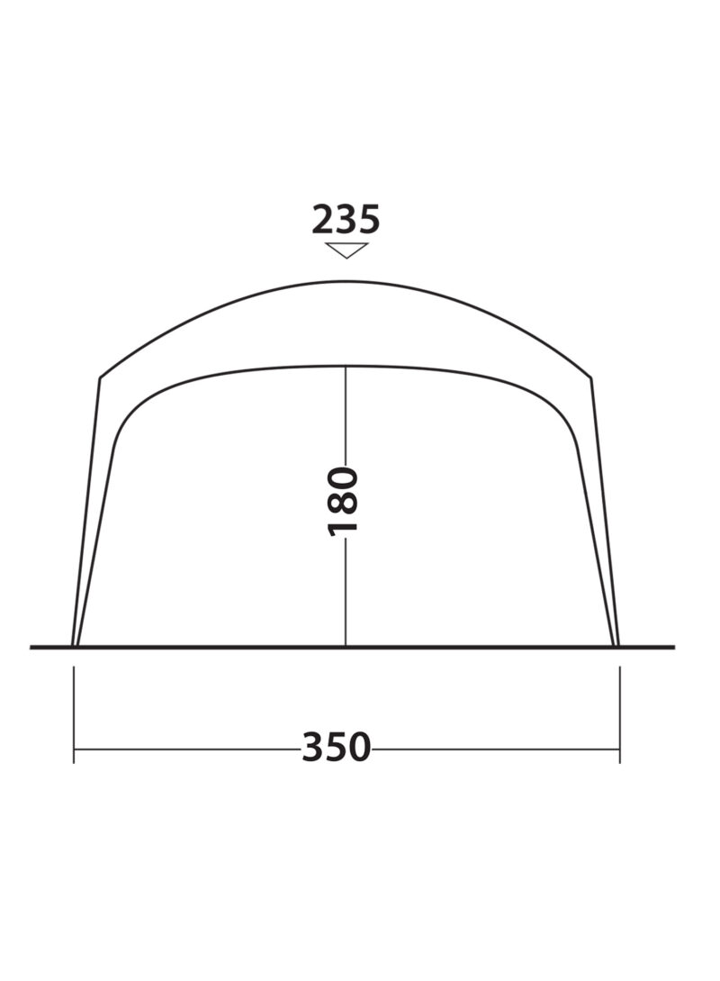 Preţ Cort familie Outwell Event Lounge L - black/grey