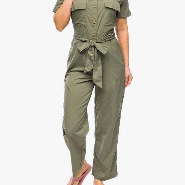 Costum de femei Craghoppers NosiLife Hauku Jumpsuit - wild olive