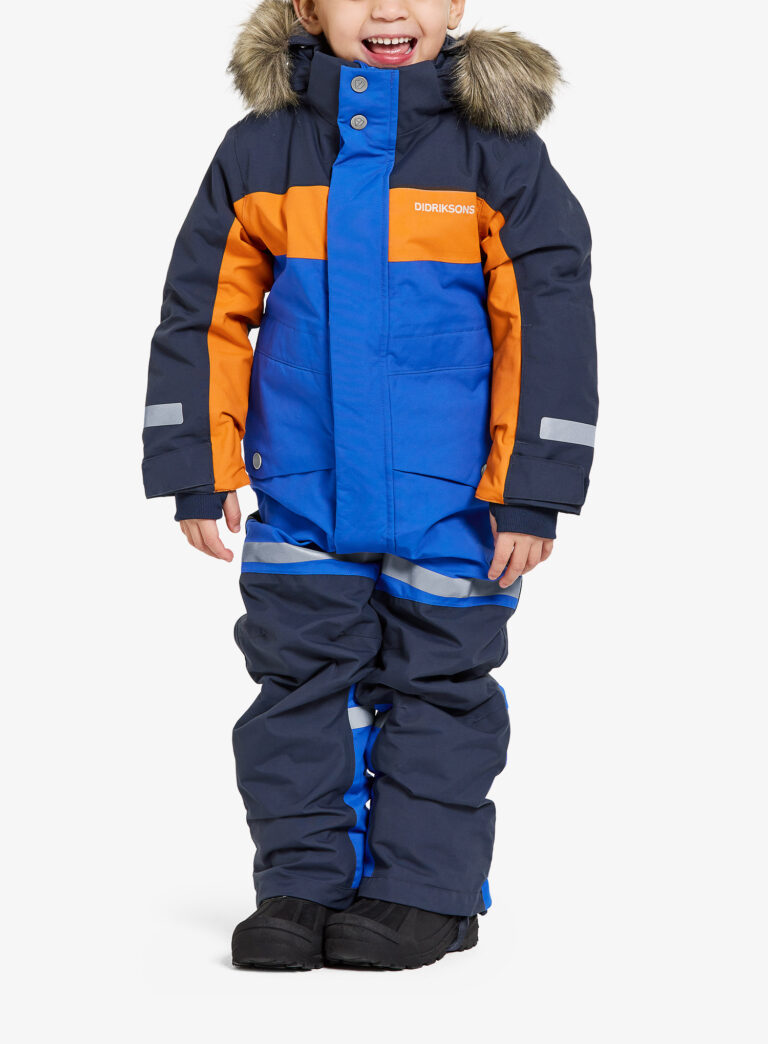 Costumul pentru copii Didriksons Bjarven Coverall 3 - caribbean blue