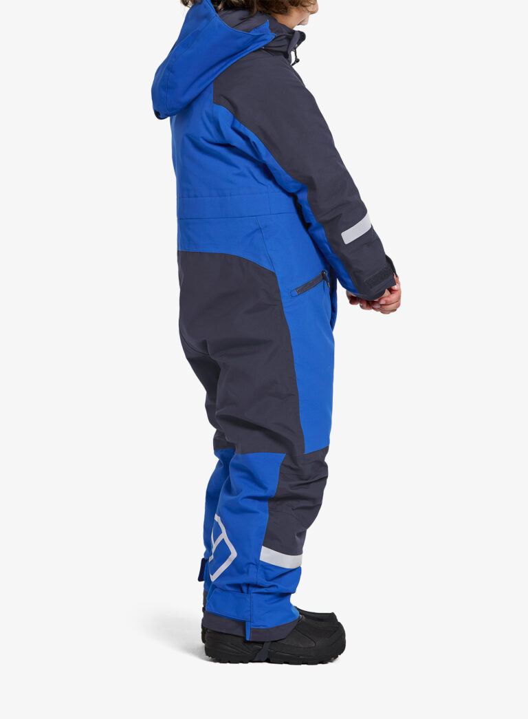 Preţ Costumul pentru copii Didriksons Neptun Coverall 3 - caribbean blue