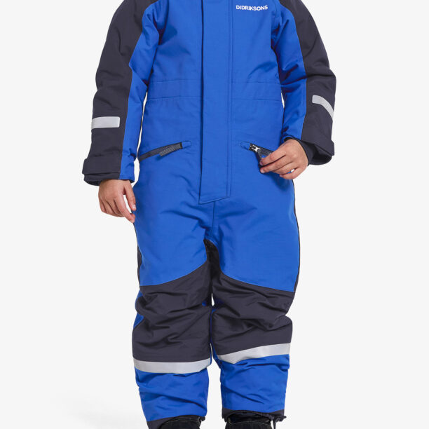 Costumul pentru copii Didriksons Neptun Coverall 3 - caribbean blue