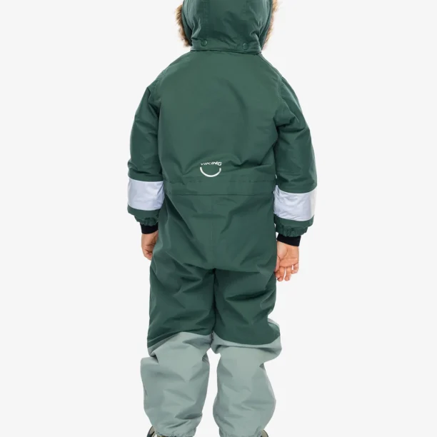 Costumul pentru copii Viking Footwear Alv Winter Playsuit - green preţ