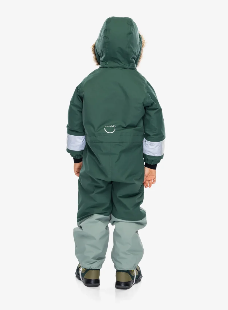 Costumul pentru copii Viking Footwear Alv Winter Playsuit - green preţ