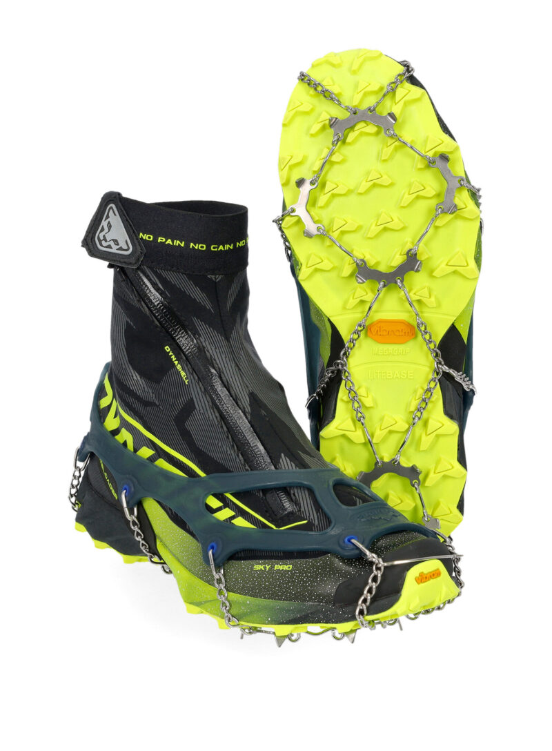 Crampoane antiderapante alergare Snowline Spikes Chainsen Trail - navy