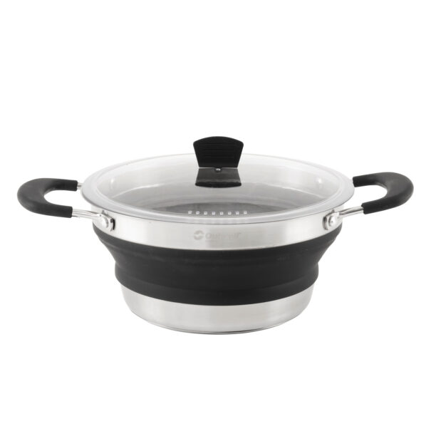 Cratita de voiaj Outwell Collaps Pot M - black