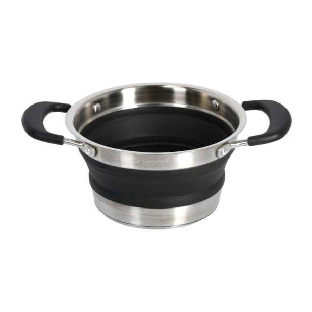 Cratita de voiaj Outwell Collaps Pot S - black preţ