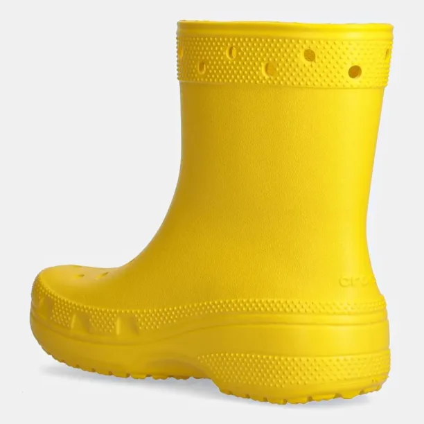 Crocs cizme Classic Rain Boot culoarea galben 208363.SUNFLOWER-SUN preţ