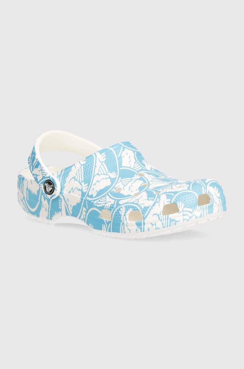 Crocs papuci Classic Duke Print Clog femei