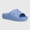 Crocs papuci Classic Platform Slide femei