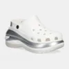 Crocs papuci Mega Crush Metallic Clog femei