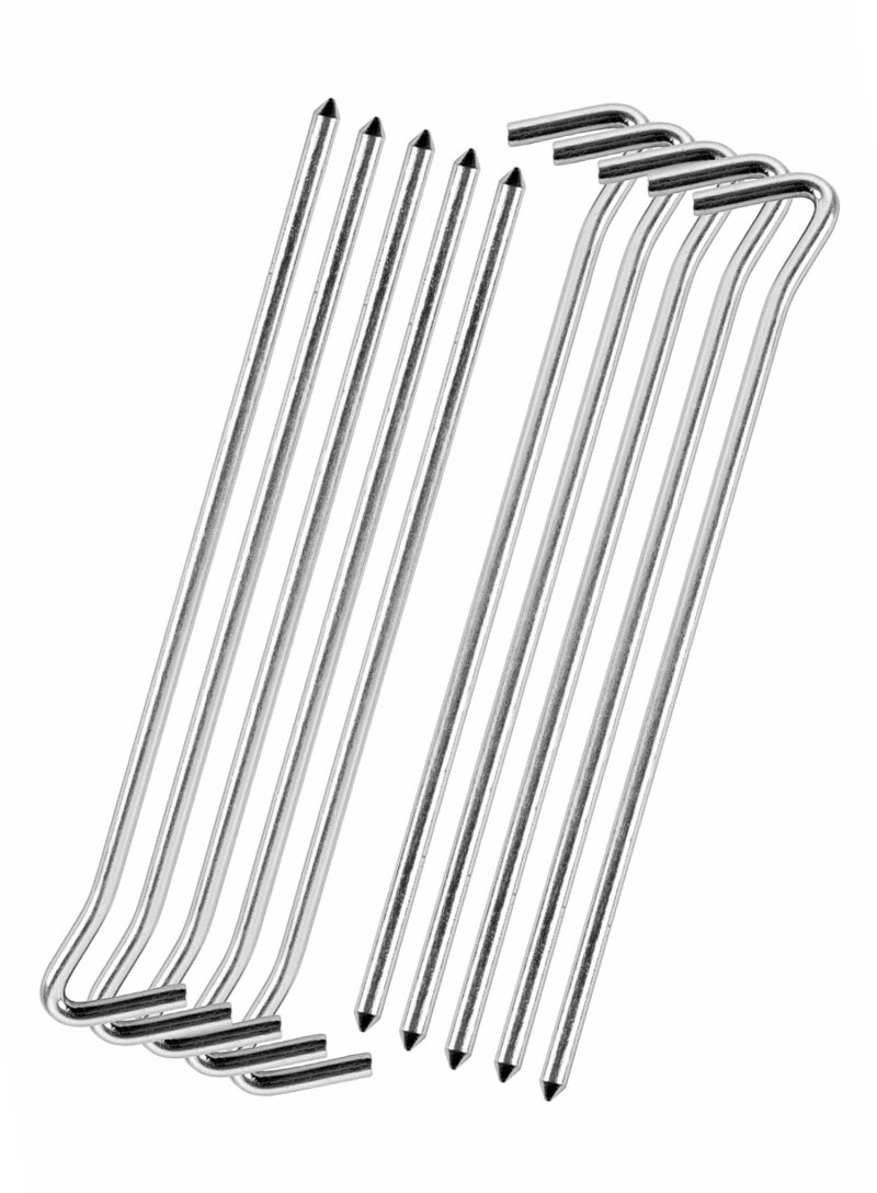 Cuie cort Easy Camp Steel Pegs 26 cm 10-pack