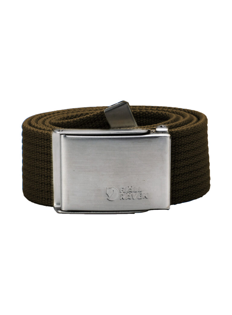 Curea pantaloni Fjallraven Canvas Belt - dark olive