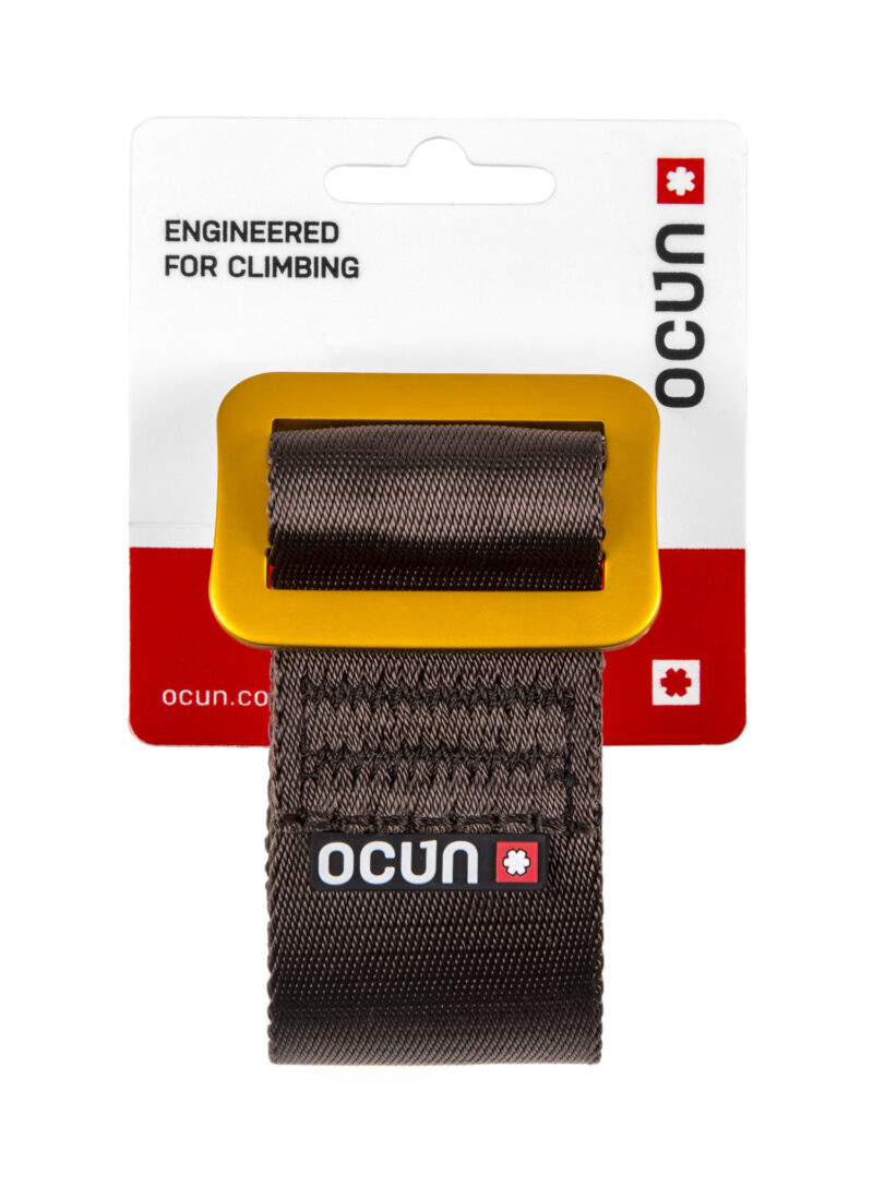 Preţ Curea pantaloni Ocun Belt 44 mm - brown/gold