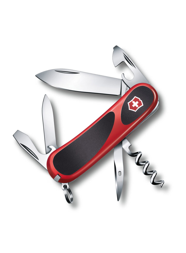 Cuțit de buzunar Victorinox Evolution 10 Grip - black/red