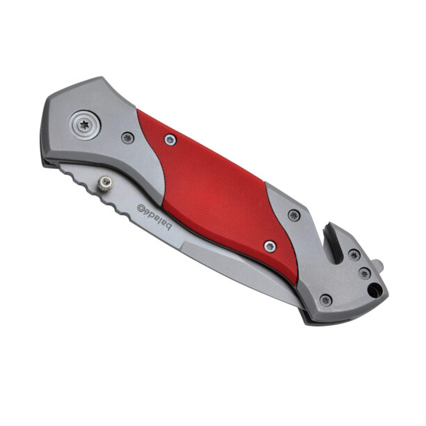 Cuțit de voiaj Baladeo Rescue Security Knife - red preţ