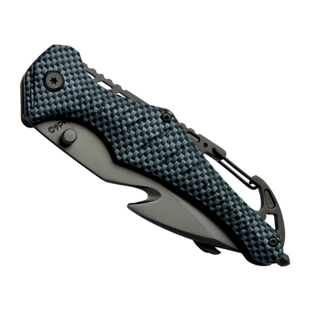 Cuțit de voiaj Baladeo Security Knife Emergency - carbon fiber preţ