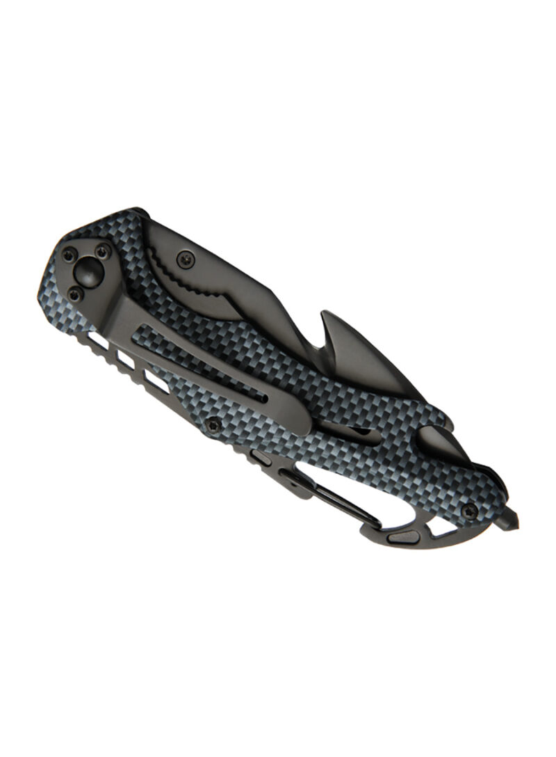 Cumpăra Cuțit de voiaj Baladeo Security Knife Emergency - carbon fiber