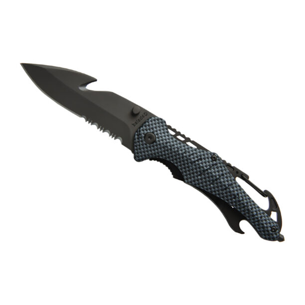 Cuțit de voiaj Baladeo Security Knife Emergency - carbon fiber