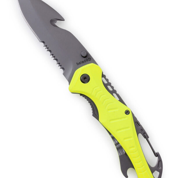 Cuțit de voiaj Baladeo Security Knife Emergency - yellow