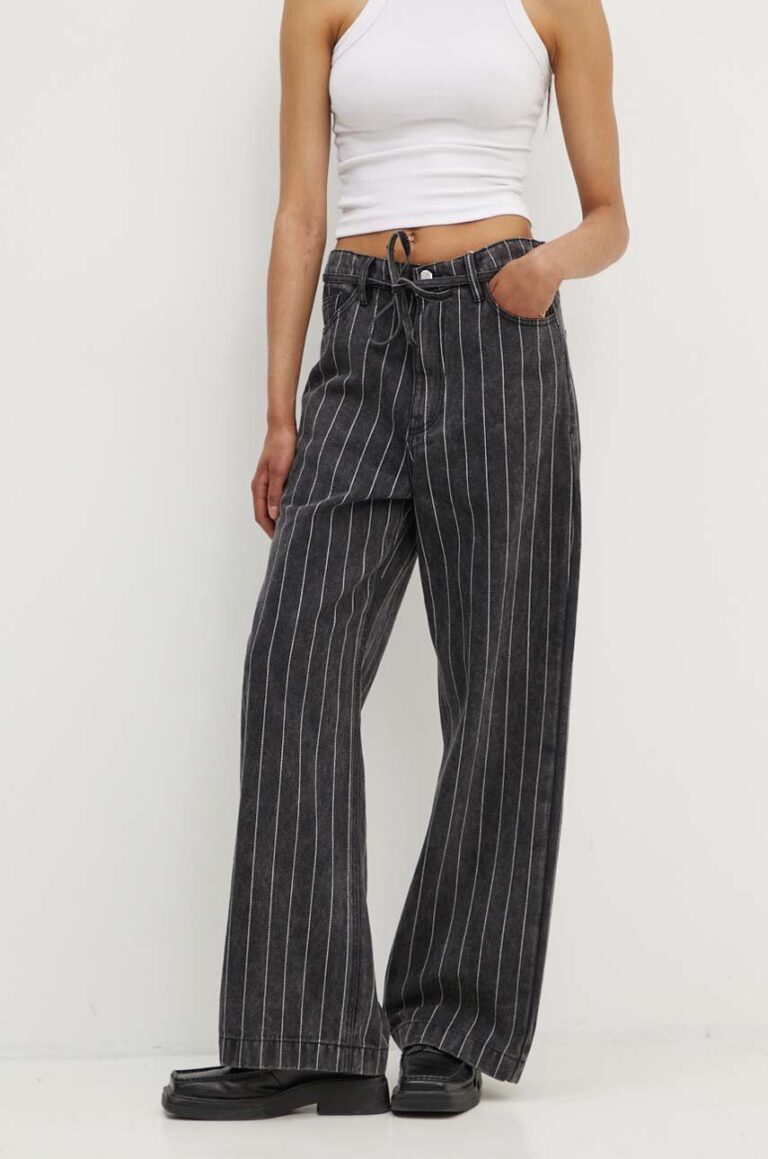 Day Birger et Mikkelsen jeansi Elijah - Denim Stripes femei high waist