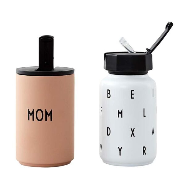 Design Letters ceașcă și sticlă Mom and Mini