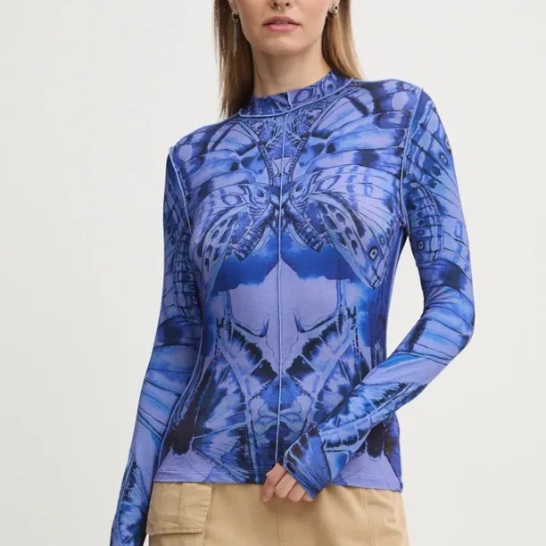 Desigual longsleeve BFLY femei